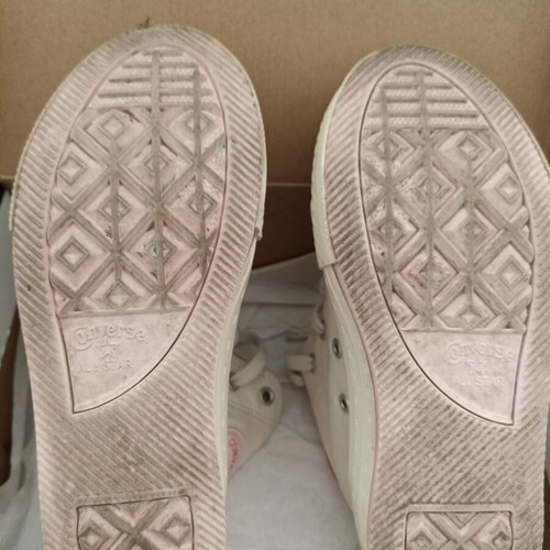 Converse Chuck Taylor All Star Eva Lift kids shoes like new, size 33, white pink
