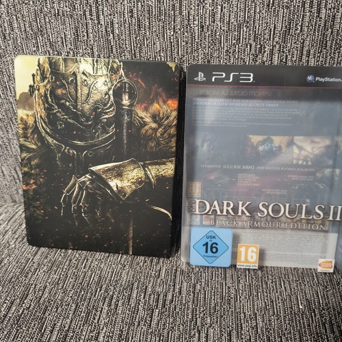 Dark Souls 2 Black Armour Steelbook edition PS3 like new