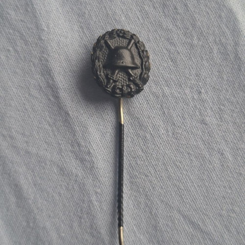 German WWI Wound Badge miniature, black