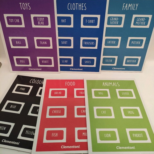 Children's board game like new, first steps in English
