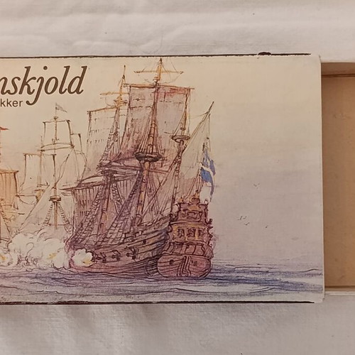 Tordenskjold vintage matchbox used, Denmark 1970