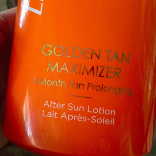 Lancaster After Sun Lotion Golden Tan Maximizer 400 ml like new