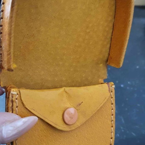 Leather coin wallets set of 2 new