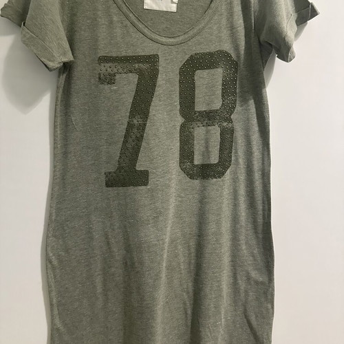 H&M L.O.G.G. Olive Green T-Shirt Dress like new