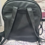 Women's black backpack