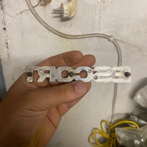 Ford Escort metal emblem like new