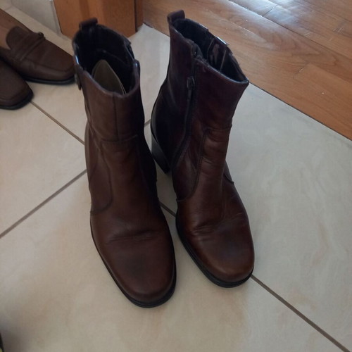 Mario Ponti Milano women's ankle boots size 36 brown used in good condition