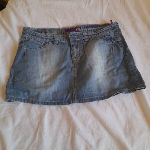 Denim mini skirt Shaft Jeans like new, blue, size S