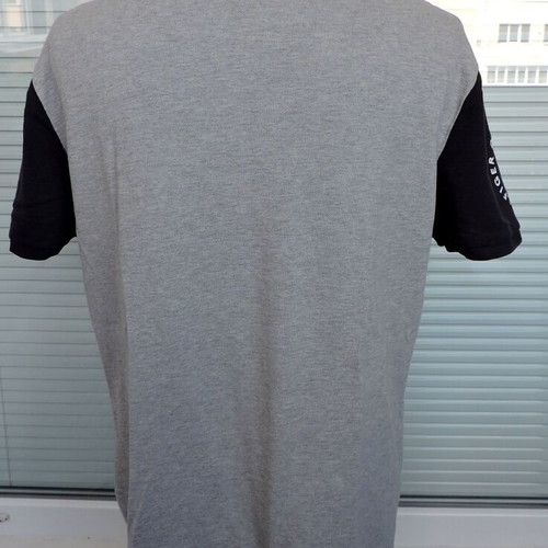 Tommy Hilfiger Denim men's grey short sleeve polo shirt size L