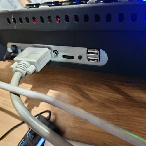 Game console with two controllers like new