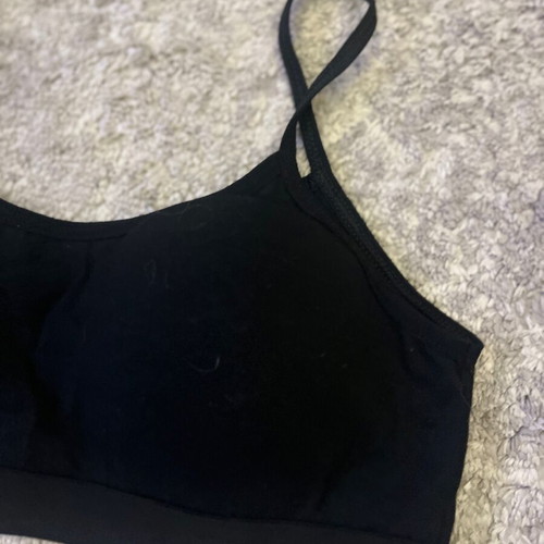 Berrak Collection Black Bustier Small like new, Cotton Modal