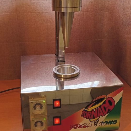 Electric pizza dough shaping press cone new