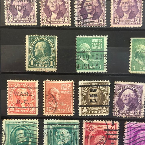 United States Vintage Stamps 1920-1940 Like New