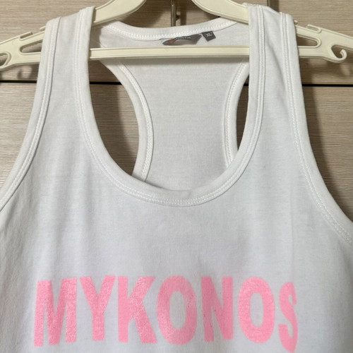 Custom made 100% cotton white tank top unisex new