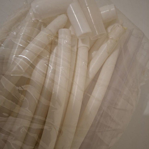 Balloon bases like new, set of 2 plastic 1.63 meters each