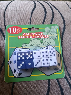 Dice set new, pack of 10