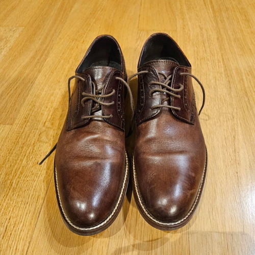 Kalogiou men's shoes used, brown, size 42