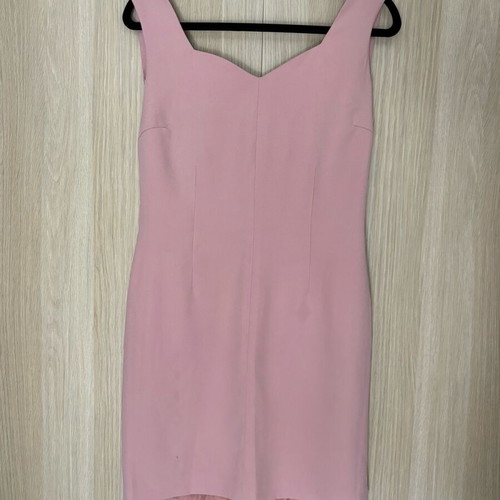 Pink mini dress