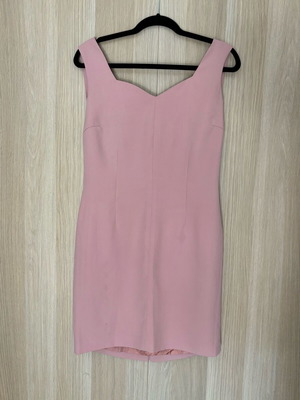 Pink mini dress