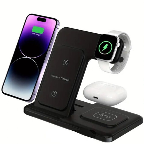 Wireless Charger 3 in 1 new for iPhone, iWatch, Airpods