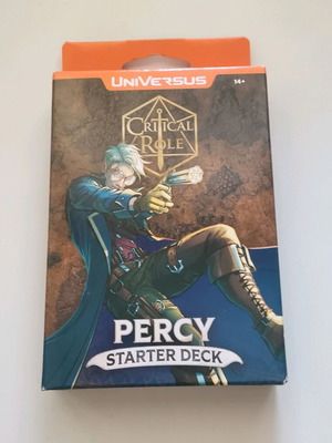 UniVersus Critical Role Percy Starter Deck σφραγισμένο σε άριστη κατάσταση