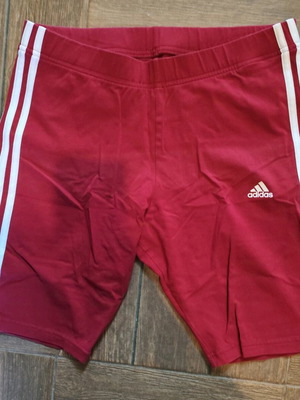 Κολάν Adidas κόκκινο ποδηλατικό σαν καινούργιο, Νο L