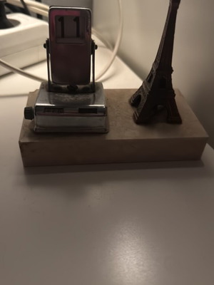 Marble desk decoration used