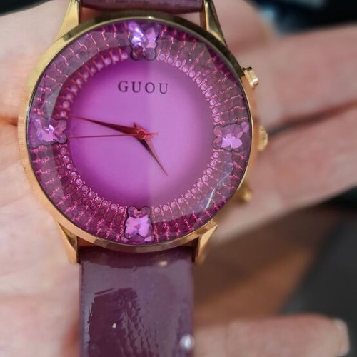 Guou women's watch new with crystals