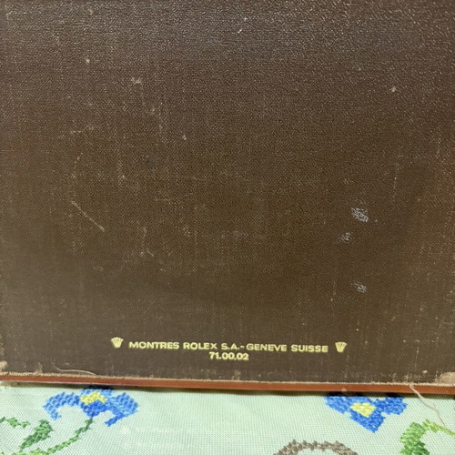 Rolex Vintage President Box used from 1970s