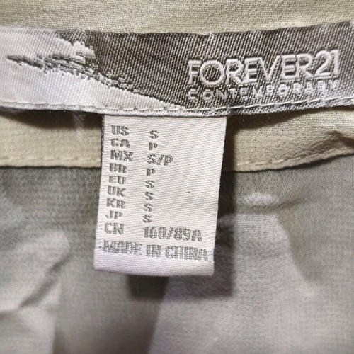 Forever21 pink fitted blouse like new
