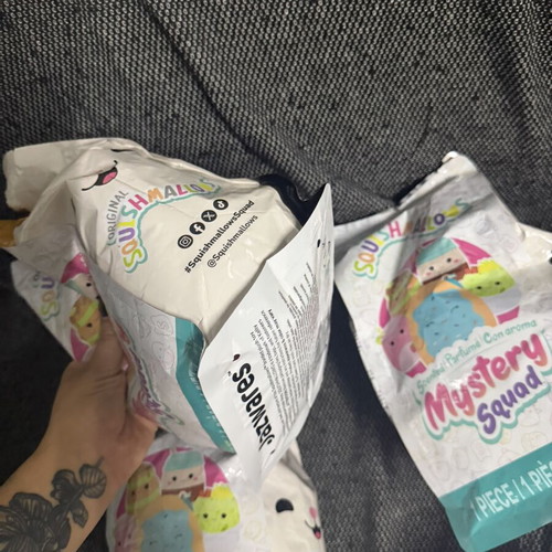 Squishmallows Mystery Squad 4 bags new