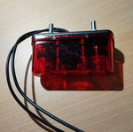 Led number plate lights like new, W53 12v-24v