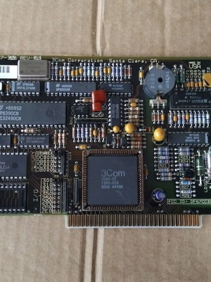 3Com 2227-04 REV.A Etherlink II 8-bit ISA мрежова Ethernet карта употребявана