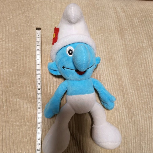 Smurf plush used