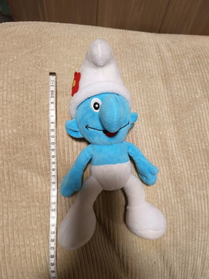 Smurf plush used