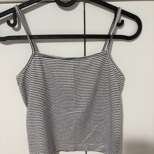 Striped top Brandy Melville Small size like new, black and white