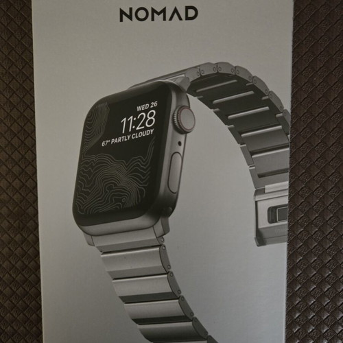 Nomad Titanium Band for Apple Watch New
