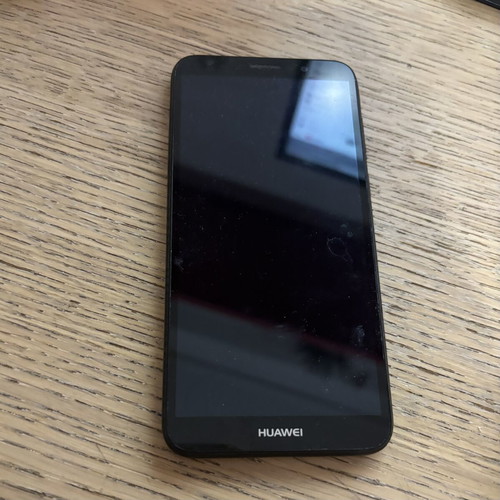 Huawei Y5 phone used, functional, black, 16GB, Dual SIM