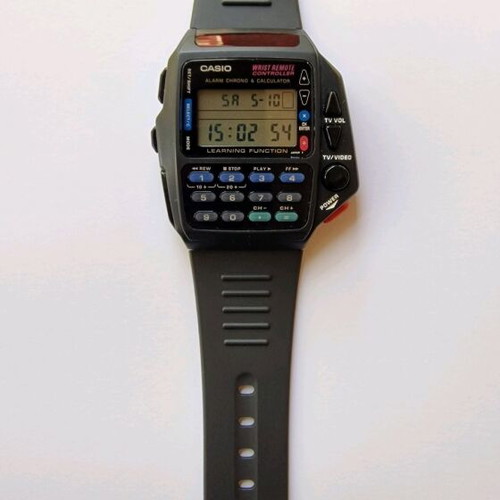 Casio CMD-40 Wrist Remote Controller Watch like new, black