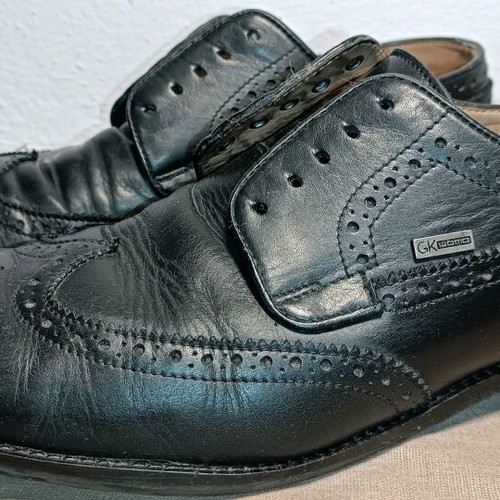 Anrika Leather Shoes No45 used, black, without laces