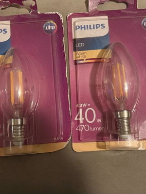 LED lamps pack of 4 new, branded