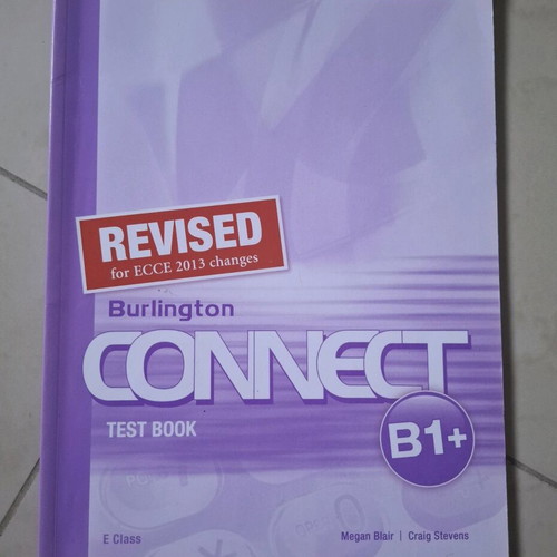 Burlington B1 test book used, marked on first 4 pages