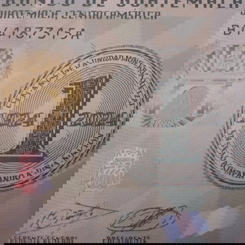 ΓΟΥΑΤΕΜΑΛΑ 1 QUETZAL 2023/ ( 2024 ) - 100η ΕΠΕΤΕΙΟΣ ΤΟΥ ΝΟΜΙΣΜΑΤΟΣ QUETZAL P # 129 UNC