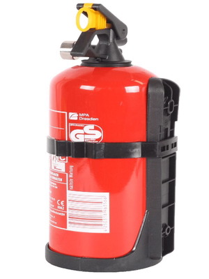 Portable ABC Powder Car Fire Extinguisher 1kg with Base and Gauge