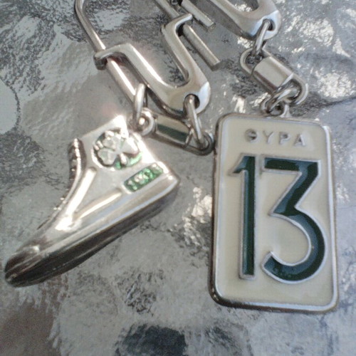 Panathinaikos keychains used, 2 pieces from 80s-90s