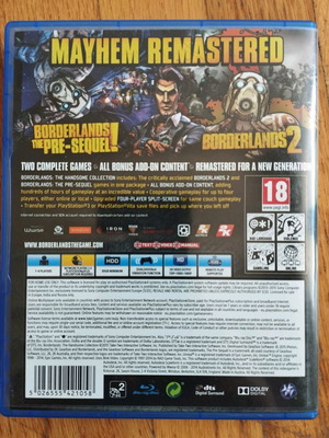 PS4 Borderlands Handsome Edition used