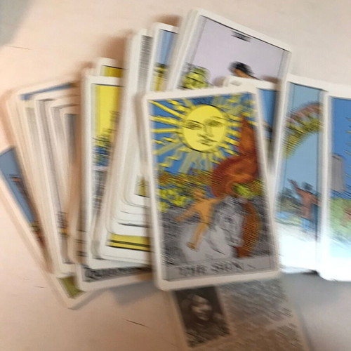 The Rider Tarot Deck pocket size like new