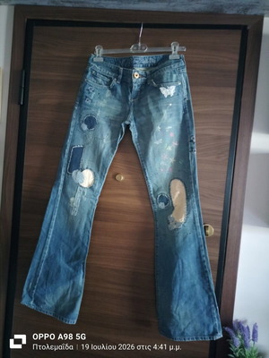 Jeans used, low-rise, size M 38 10
