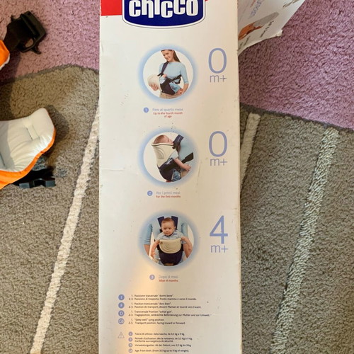 Chicco Soft and Dream baby carrier new