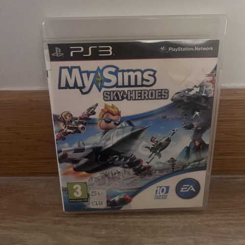 Mysims Skyheroes PS3 game used, fully functional